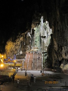 Batu Caves Light Distant